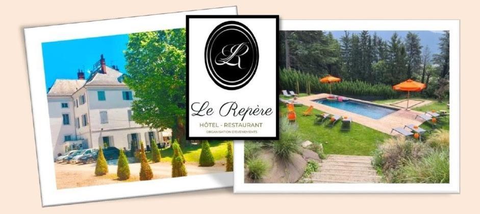 Hotel Restaurant Le Repere Vizille Exterior foto